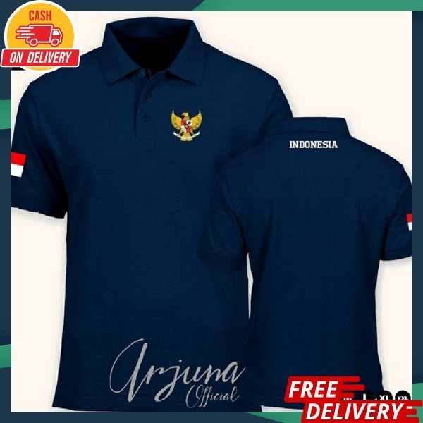 Pakain Pria Wnita Kaos Kaos Merah Unisek Seragam Merah Putih Baju Logo Burung Garuda Kaus Kemerdekaa