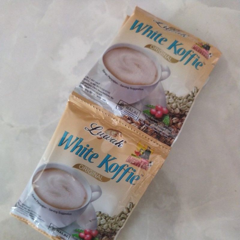 

Kopi luwak white 10 sachet × 20gr/white coffe