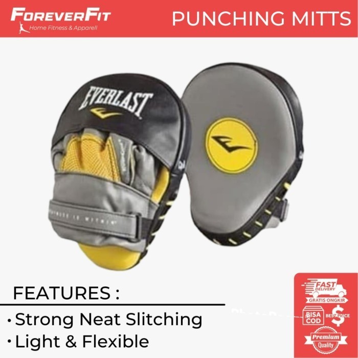 Everlast Punch Mitt Target Punching Pad Sarung Tinju TargetPukul