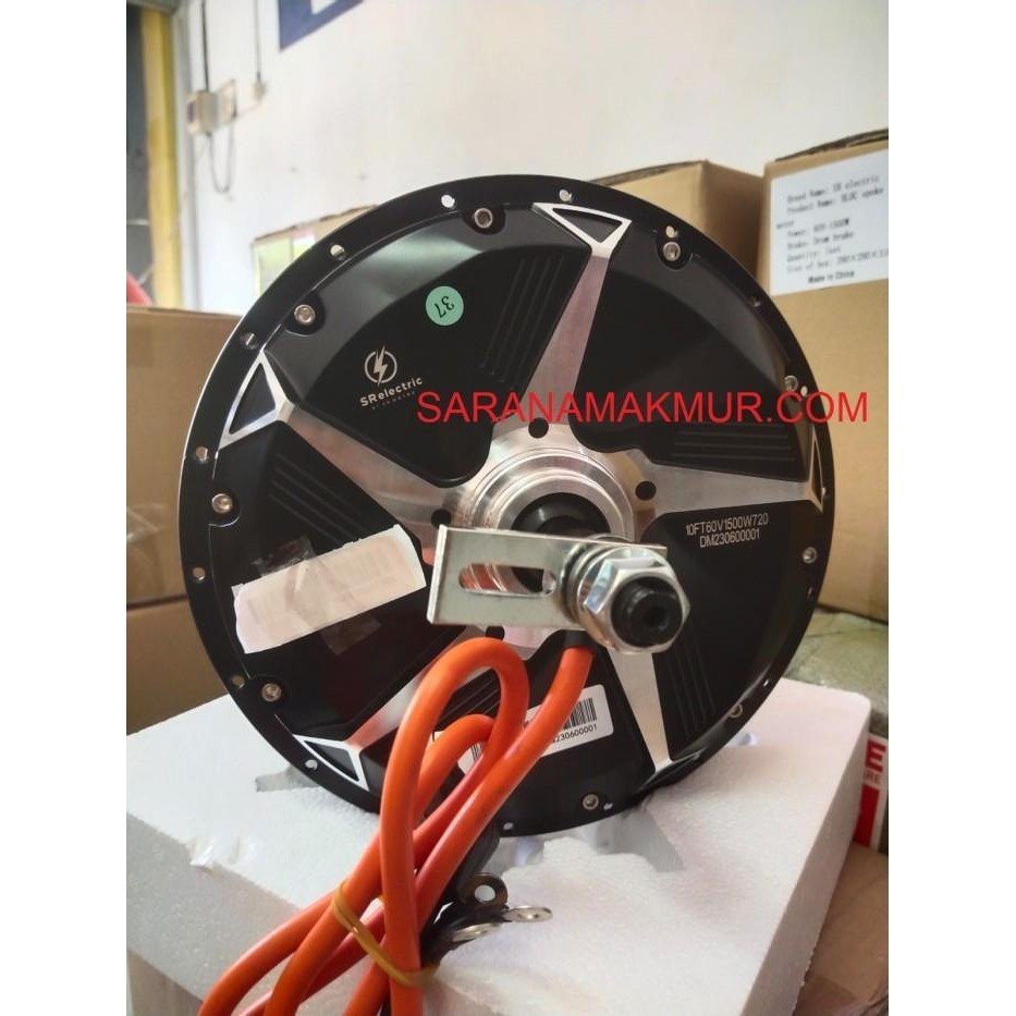 BLDC 1000 WATT / 1500 WATT / 2000 WATT TIPE SPOKE + ADAPTOR Kualitas Terbaik