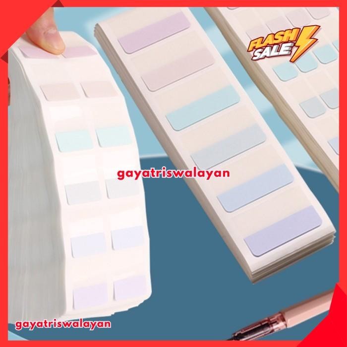 

STICKY NOTES PAGE MARKER PLASTIK INDEX PENANDA HALAMAN WARNA 240PCS PRODUK TERBAIK