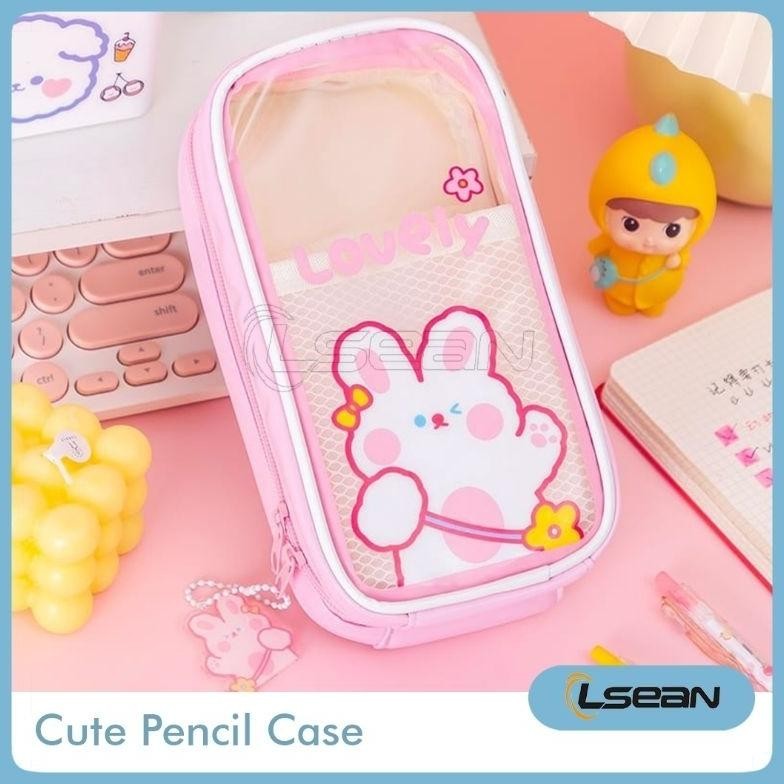 

Best Seller Tempat Pensil Motif Kartun Lucu Korea Multilayer Anti Air Stationery Case Sale