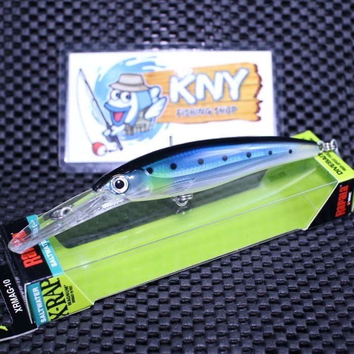 Rapala XRAP 11cm 21gr Magnum 10 BLUE SARDINE lidah panjang trolling