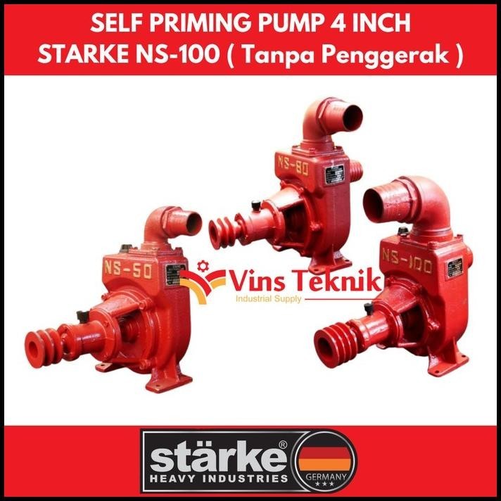 Pompa Air Irigasi Starke Ns50 Ns80 Ns 100 Self Priming Pump