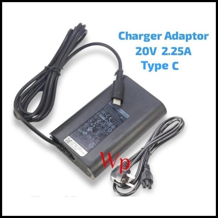 Charger Adaptor Laptop 5175 5285 5290-2In1 7390-2In1 2.25A Usb Type C