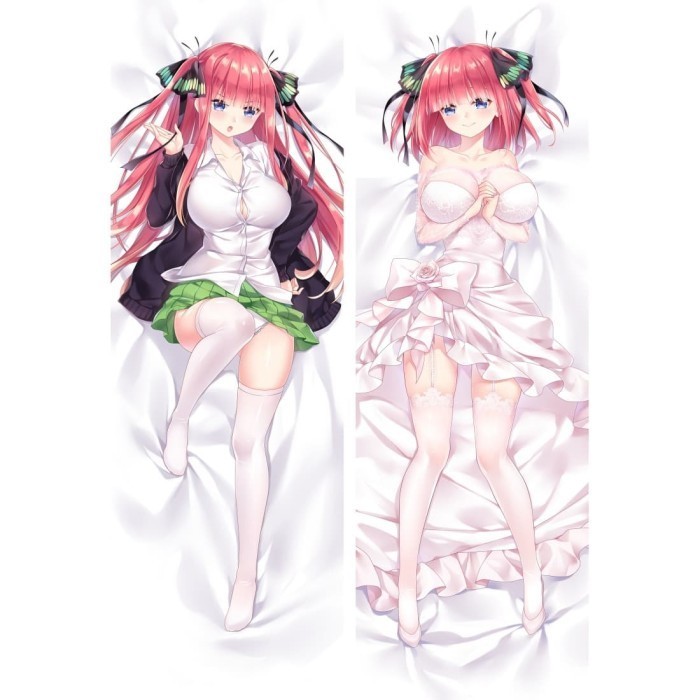 Ready Dakimakura Sarung Guling Anime Nino Nakano 5toubun