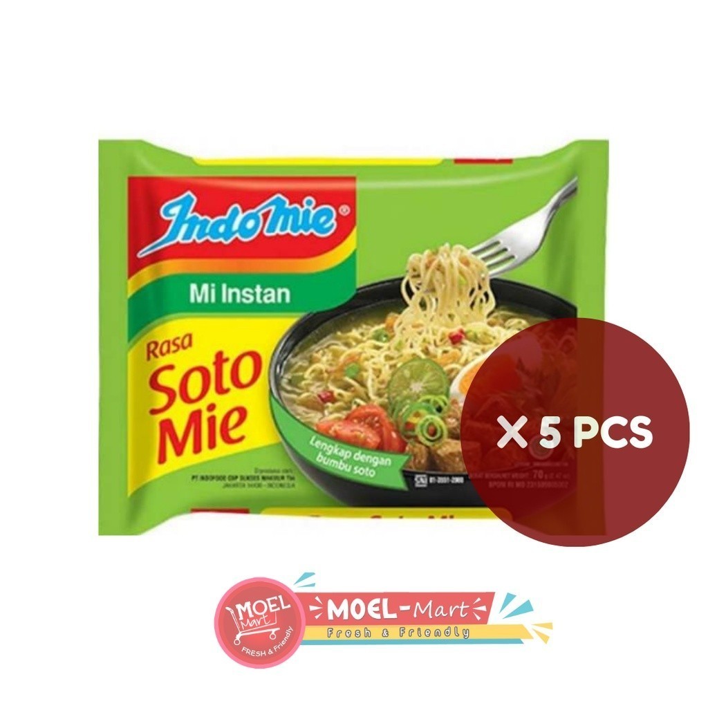 

INDOMIE Soto Mie 5pcs x 70gr