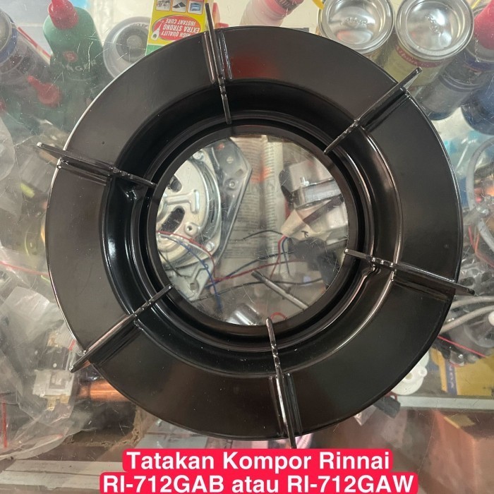 Tatakan Kompor Rinnai Kaca Ri 712 Gab Ri-712Gaw Ri712Gab