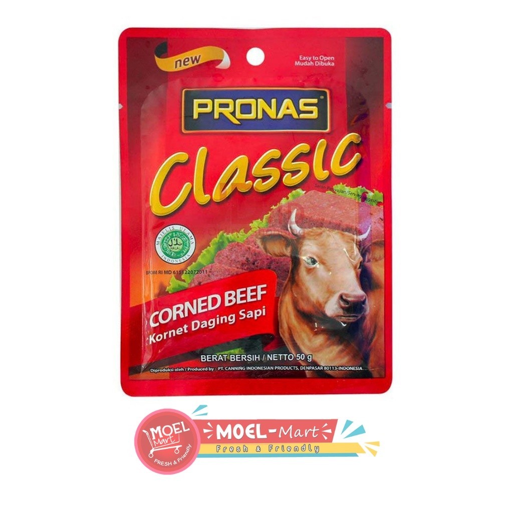 

PRONAS Corned Beef Sachet 50gr