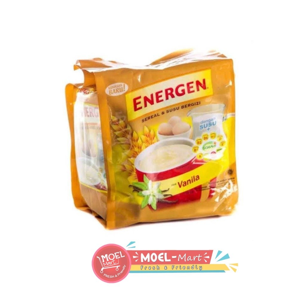 

ENERGEN Vanilla Pouch 10s x 28gr