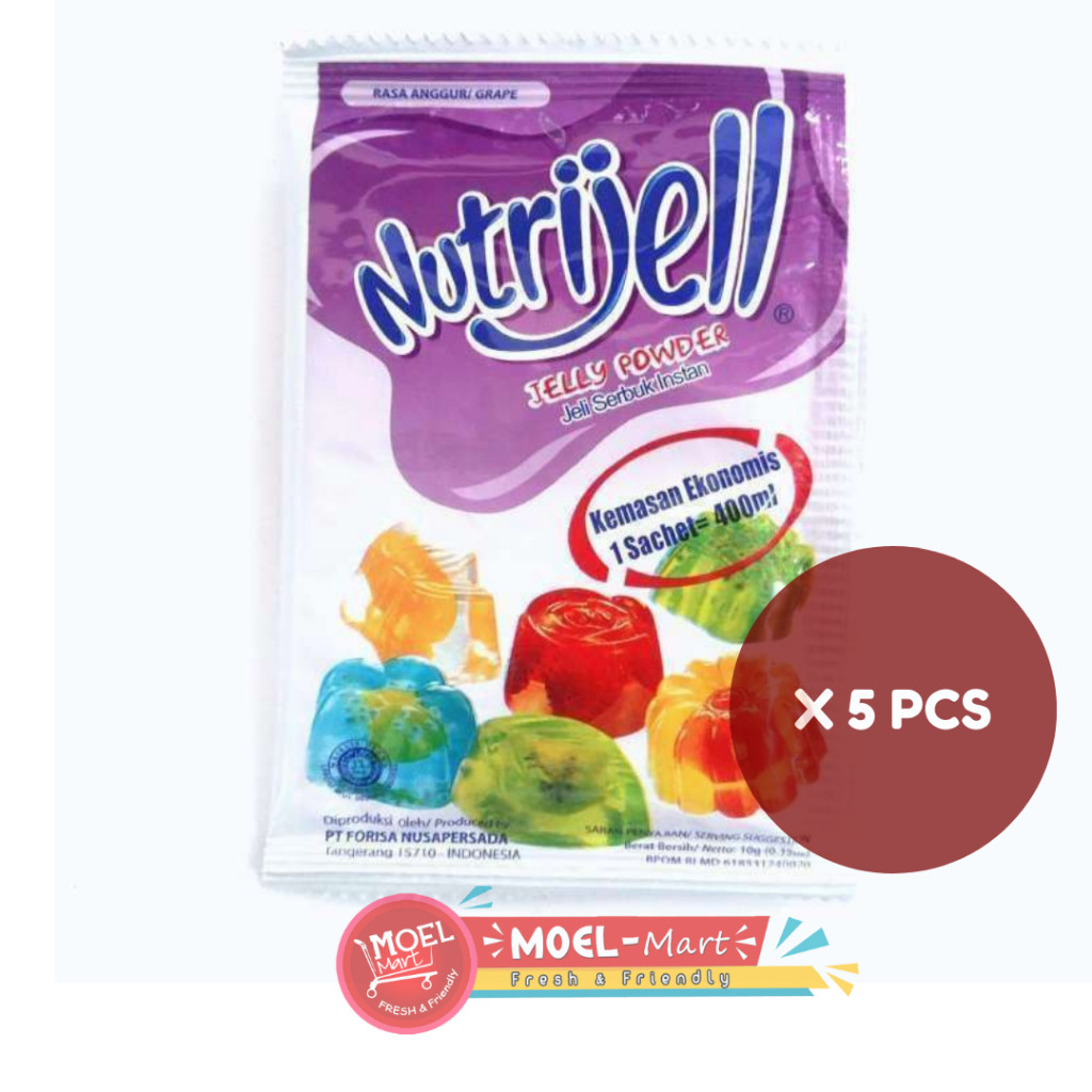 

NUTRIJELL Ekonomis Grape 5pcs x 10gr