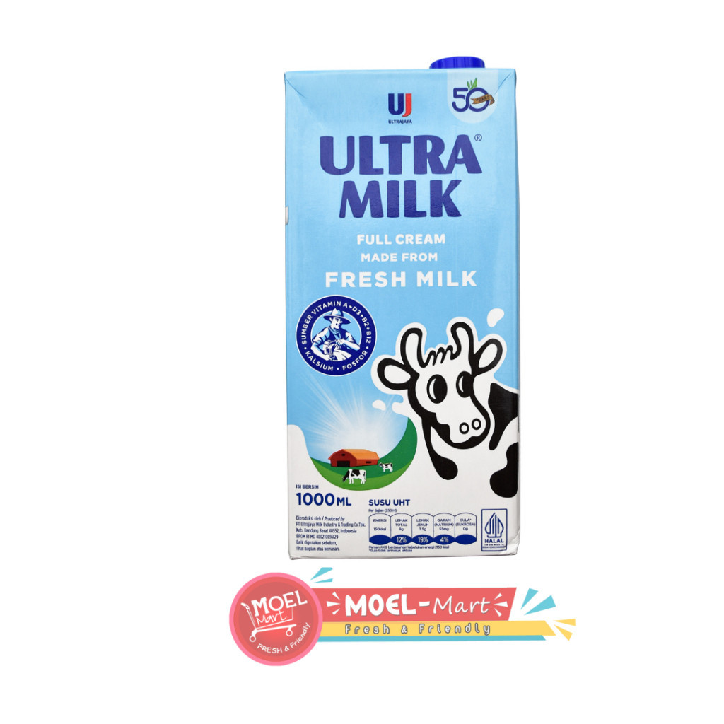 

ULTRA MILK UHT Full Cream 1000ml
