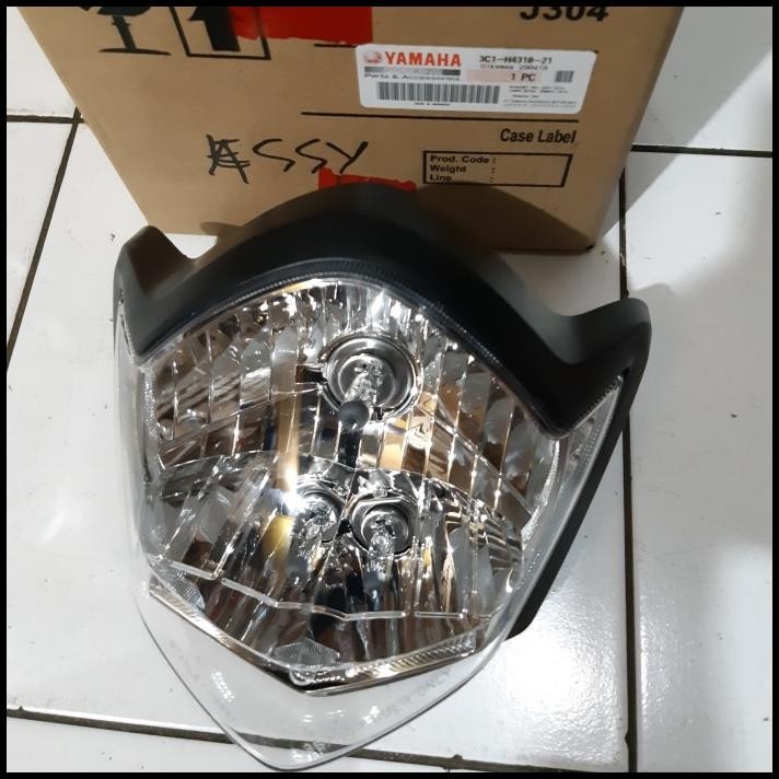 GRATIS ONGKIR REFLEKTOR-LAMPU DEPAN YAMAHA VIXION ASSY ASLI 3C1-H4310-21 