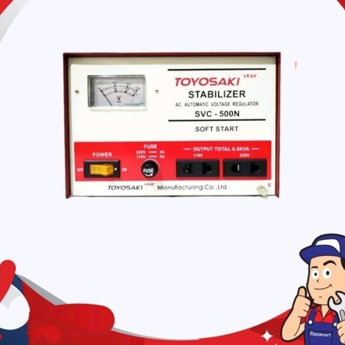 Stabilizer TOYOSAKI 500 Watt Stabilizer TOYOSAKI SVC -500N