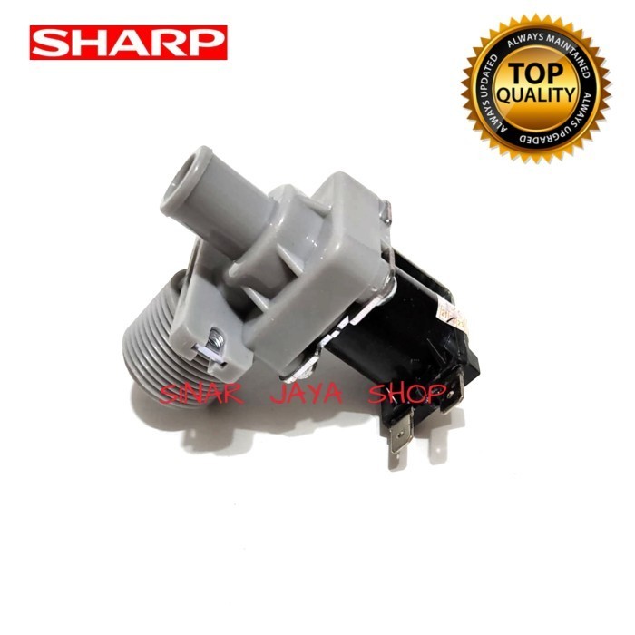 SELENOID WATER INLET MESIN CUCI SHARP/ WATER INLET SHARP 1 TABUNG