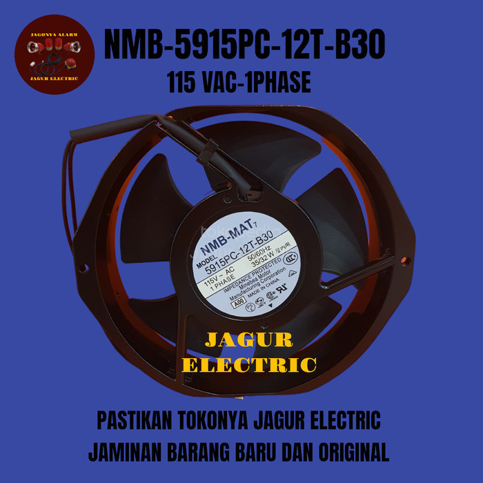 NMB 5915PC-12T-B30 115 VAC FAN NMB BALLBEARING(OVAL) ORIGINAL