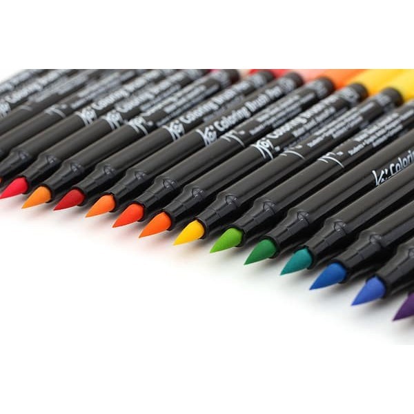 

Sakura Koi Coloring Brush Pen Set 6 - Nature Color