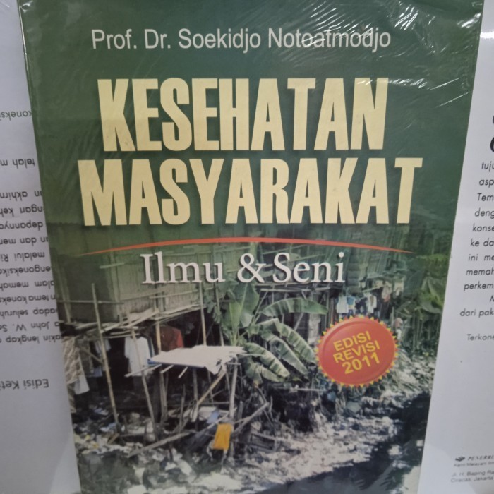 

Buku Kesehatan masyarakat ilmu dan seni by Soekidjo Notoatmojo