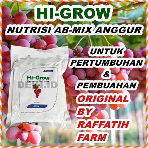 Pupuk Hi-Grow AB Mix Buah Anggur HiGrow By Raffatih Farm