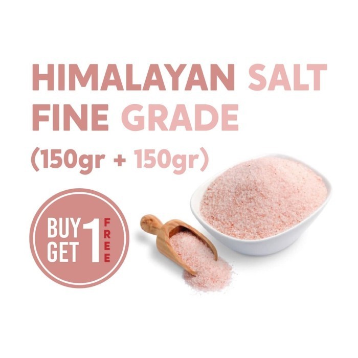 

Akko - Buy 1 Get 1 Free Himalayan Salt 150Gr Dikemas 300Gr