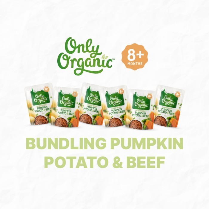 

Akko - Bundling Only Organic Baby Food 8M+ (6 Pcs)