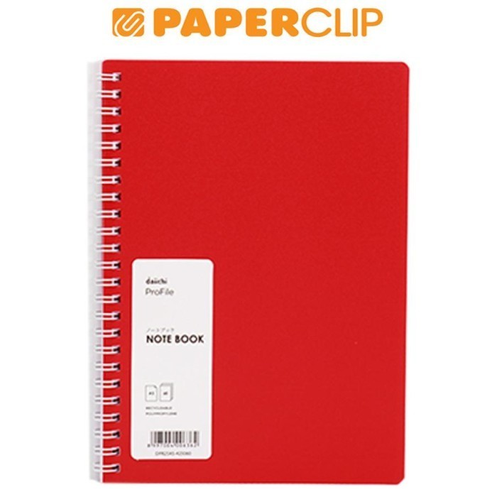 

NOTEBOOK A5 DAIICHI DPR25A5425060 RED