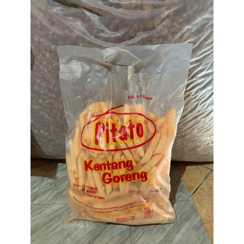

Pitato kentang goreng 250gr
