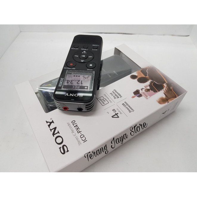 Voice Recorder ICD-PX470 Perekam Suara ICD PX 470 Rekorder