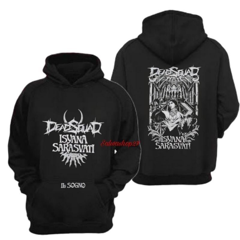 [NMDS COMPANY] PREMIUM CREWNECK JAKET MUSIK METAL. SERINGAI JAKET DEADSQUAD X ISYANA SARASVATI JAKET