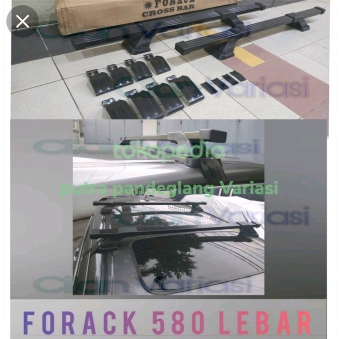Rak Bagasi Atas Mobil Model Hammer + Cross Bar Foxco