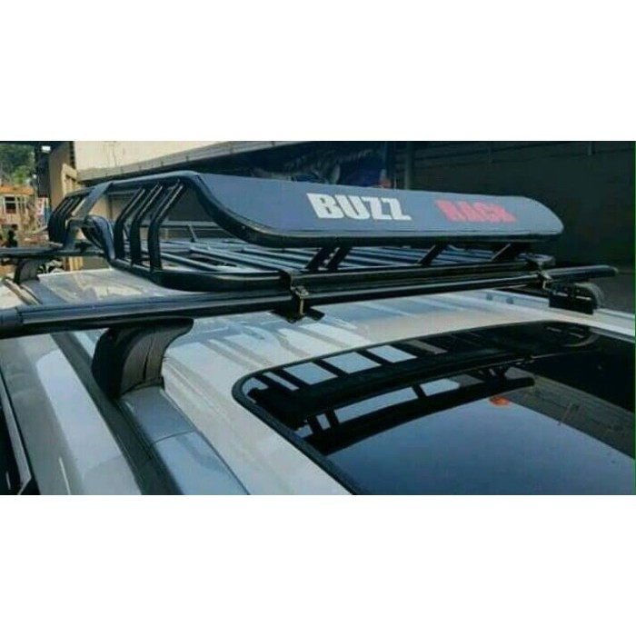Paket Roofrack Buzzrack New Fortuner Vrz- New Pajero- New Rush-Terios