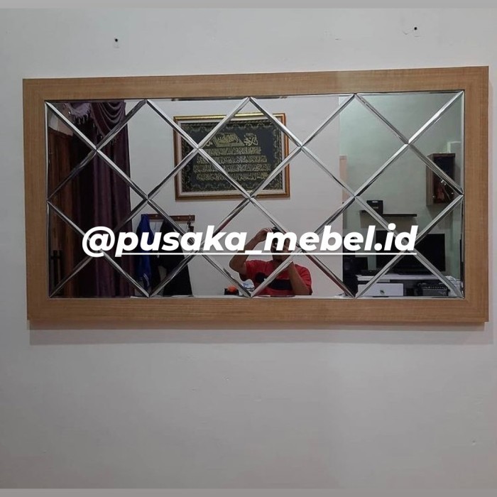 pigura cermin hias dinding, cermin hias gantung, kaca cermin dinding