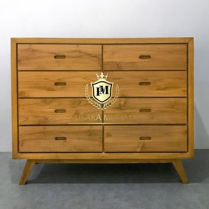 Nakas Laci Jati Minimalis / Drawer Laci Minimalis/Meja Nakas Minimalis