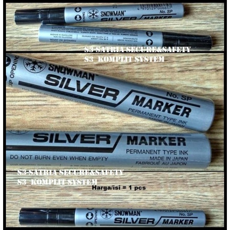 

DISKON SPIDOL PEN SILVER MARKER UNTUK BOX HITAM PCB !!!