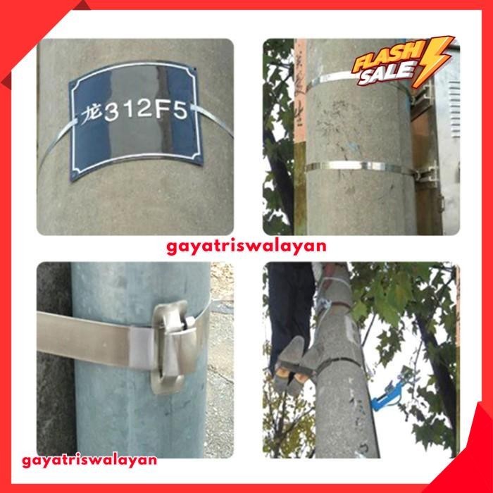 

100PCS/SET TALI KABEL TIES BESI KNALPOT EXHAUST WRAP MOTOR 20/30 CM GRATIS ONGKIR