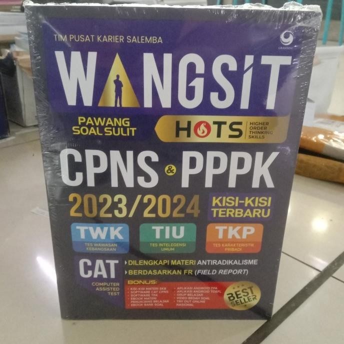 

buku wangsit hots cpns dan pppk 2023/2023 kisi kisi terbaru