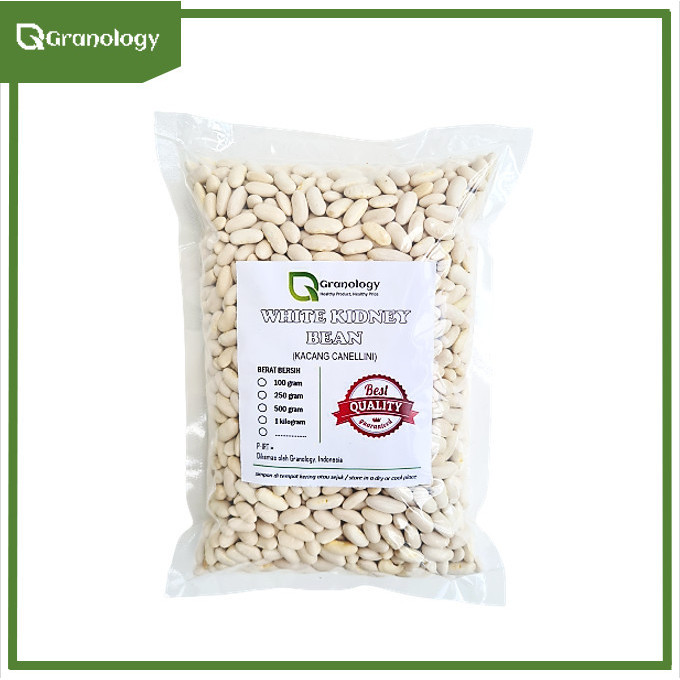 

Terlaris Kacang Canellini Putih / White Kidney Bean (1 kilogram) by Granology SALE