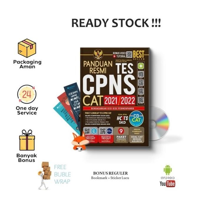 

Panduan Resmi Seleksi Tes CPNS CAT 2021/2022 (Plus CD) (Bintang Wahyu)