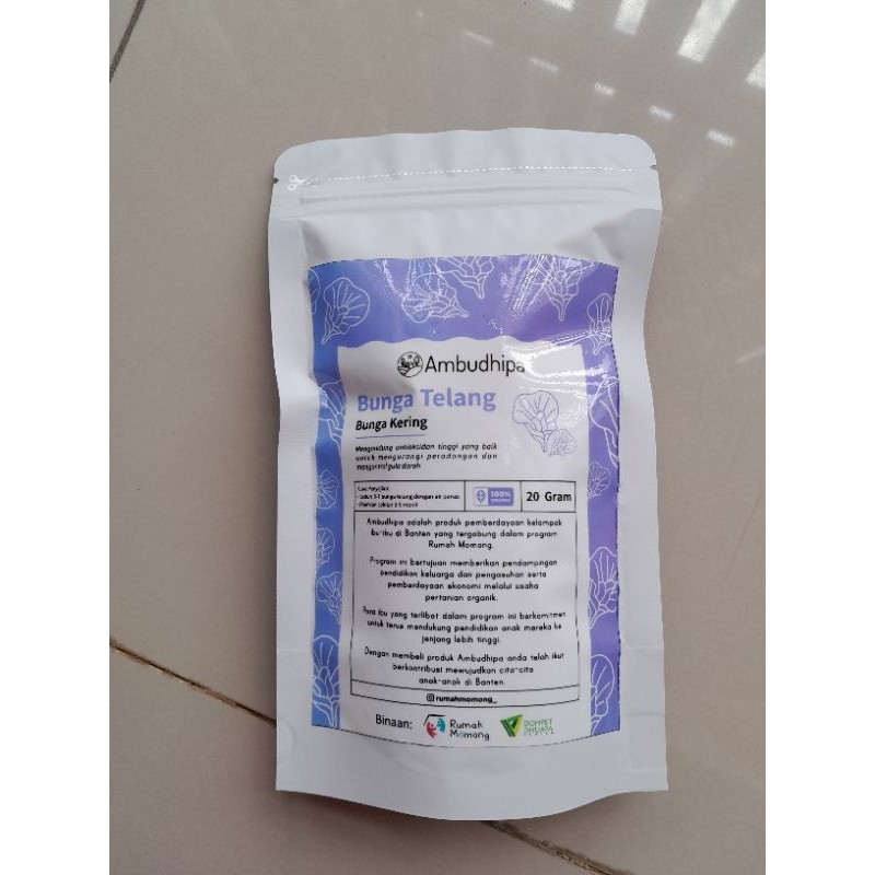 

TEH BUNGA TELANG KERING / 20GRAM