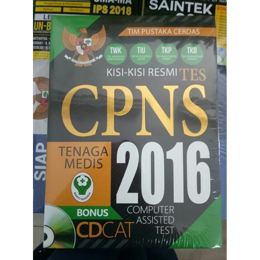 

BUKU KISI KISI RESMI TES CPNS TENAGA MEDIS 2016, ORIGINAL