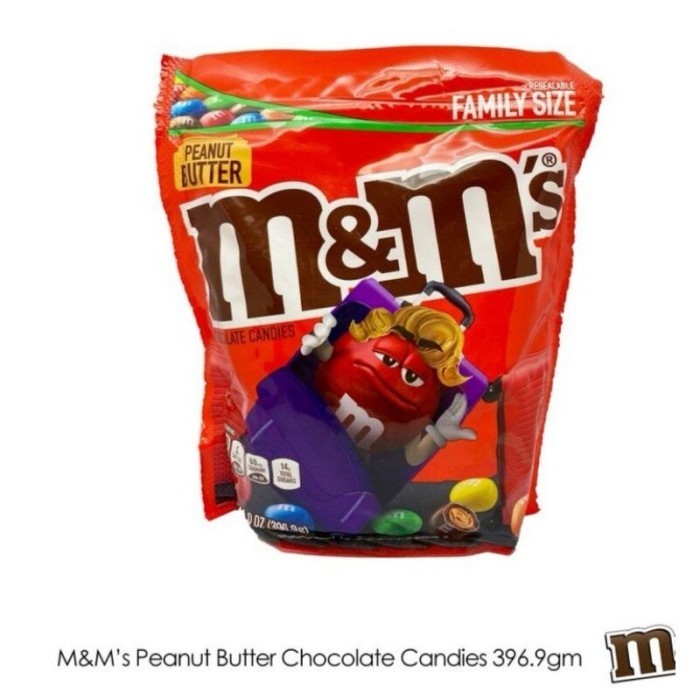 

M&M'S PEANUT BUTTER 396GR FAMILY SIZE