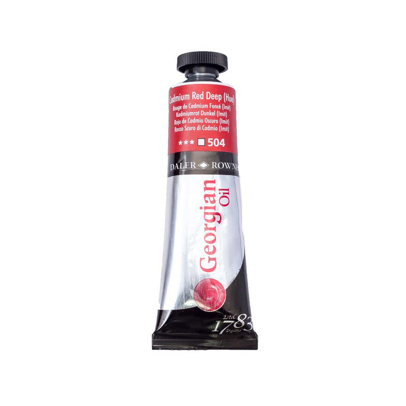 

Daler-Rowney Georgian Oil 38Ml Cadmium Red Deep (Hue)