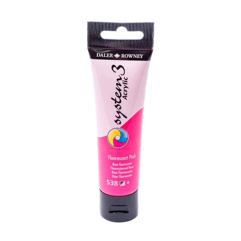 

Daler-Rowney System3 Acrylic 59ml Neon Pink