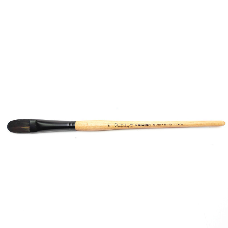 

Princeton Catalyst Synthetic Long Handle Filbert Sz 12