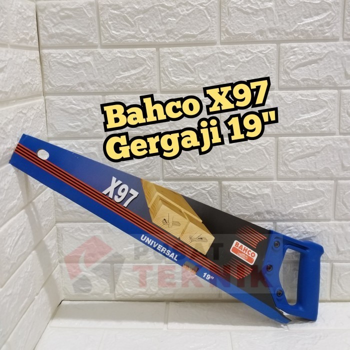 Bahco X97 - Gergaji Kayu Bahco 19 Inch - Bahco Handsaw X97