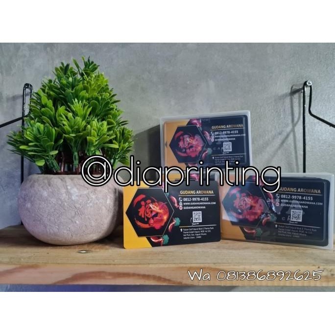 

Cetak Kartu Nama Pvc 200Micron-1 Sisi/2Sisi- Pvc Card-100Pcs-Free Box