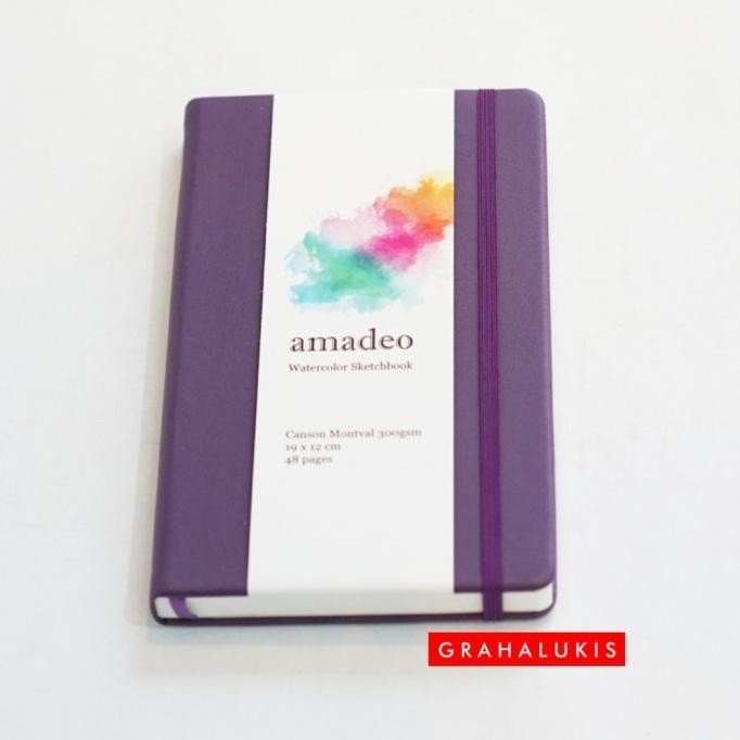 

Buku Watercolor Sketchbook Amadeo - Watercolor Sketchbook Portrait