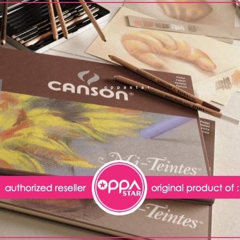 

Canson Mi-Teintes 160G 24X32 30S #144 - Kertas Gambar Watercolor