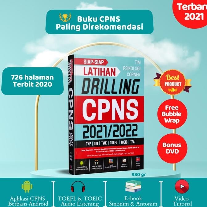 

Buku Tes CPNS - Siap-Siap Latihan Drilling CPNS 2021 2022