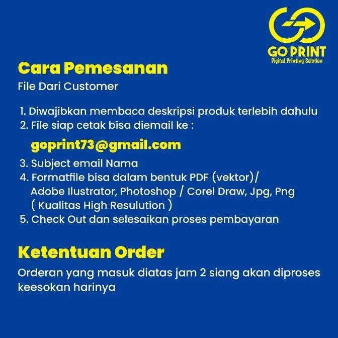 

Notes Custom Pesanan Khusus